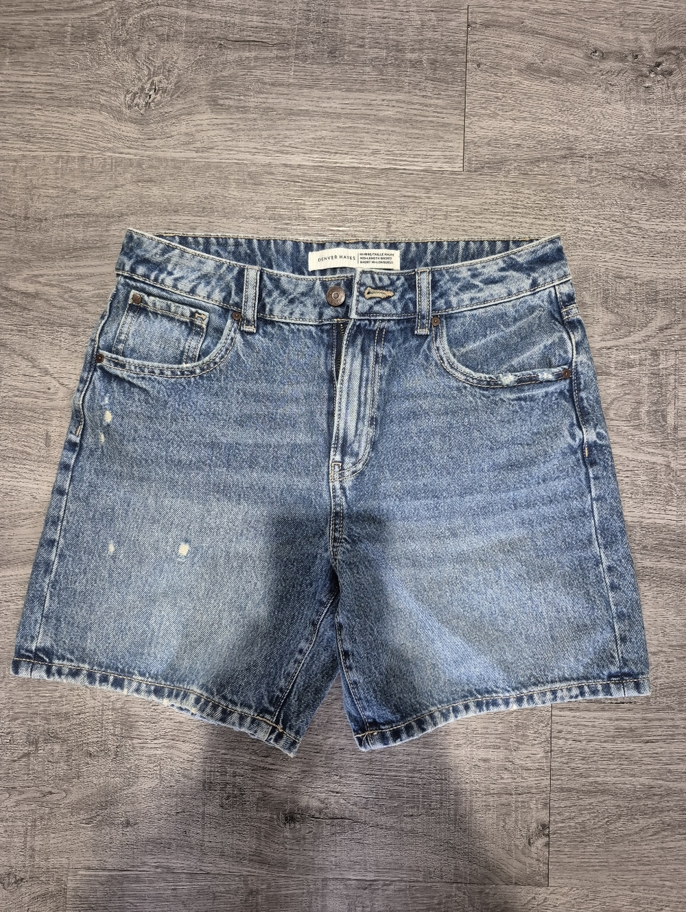 Denver Hayes High Rise Medium Length Shorts